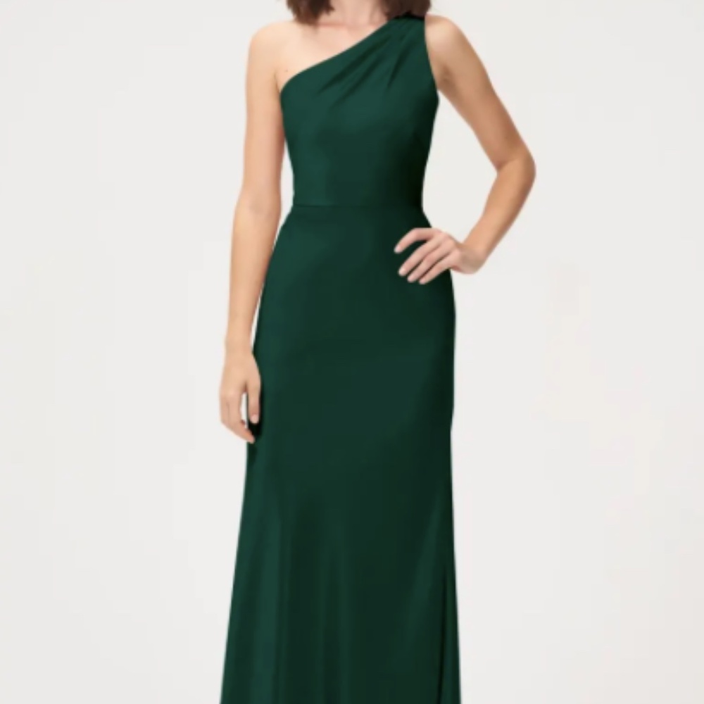 Jenny Yoo Lena Dress - Emerald Color